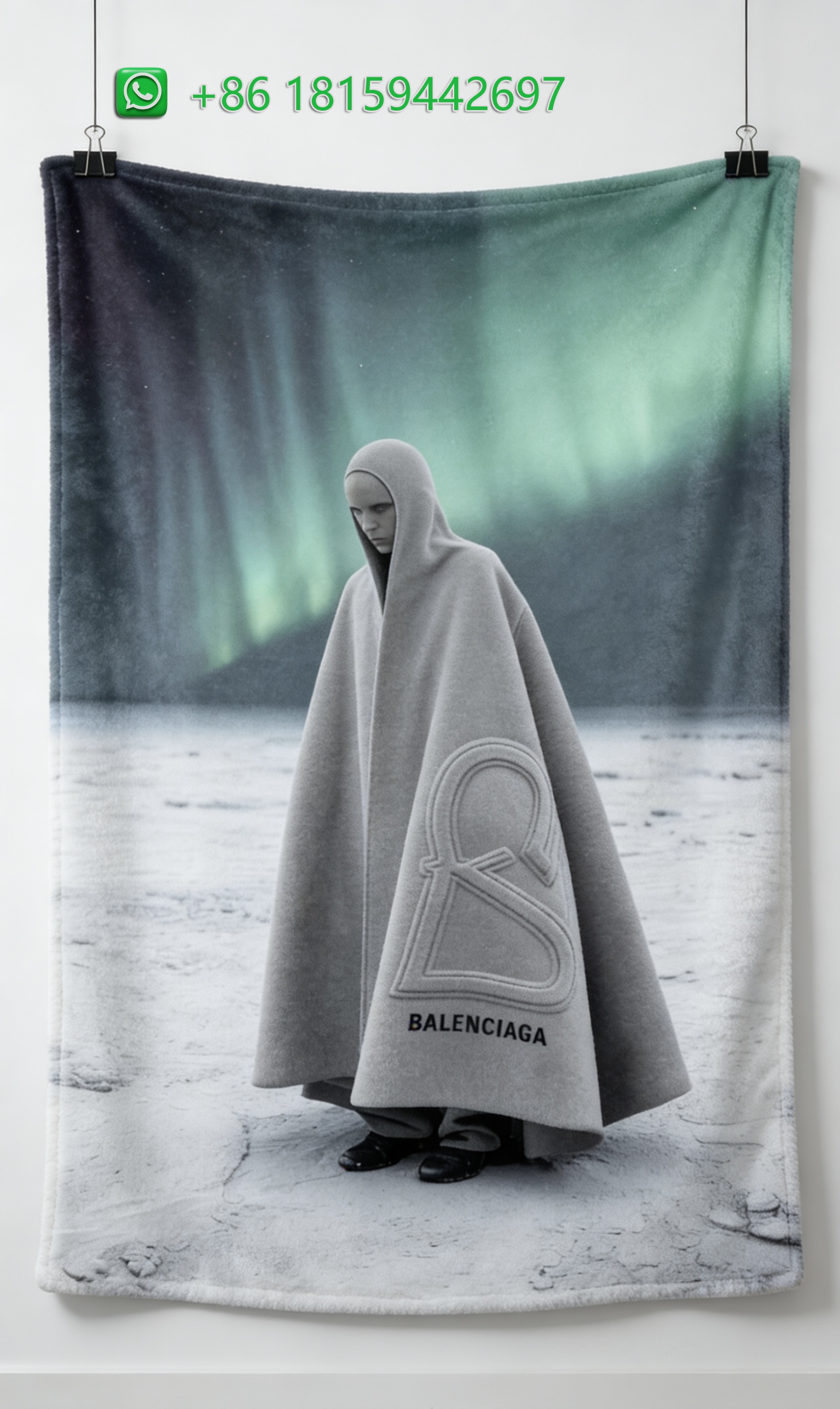 Balenciaga Throw Blankets